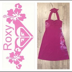 🌺 Roxy Midi Halter Dress 🌺